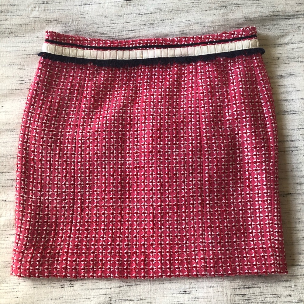 Tory Burch Tweed Mini Skirt